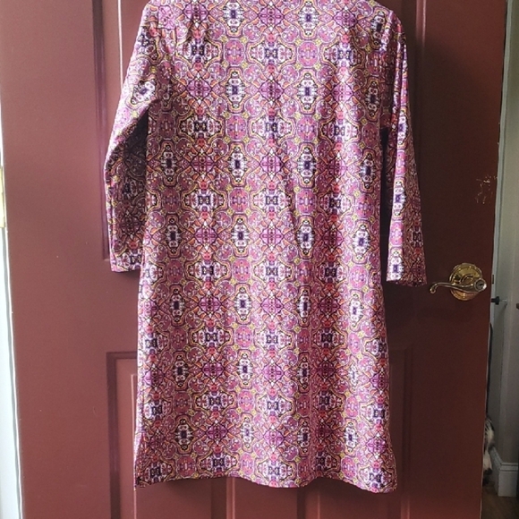 Lands' End Multicolor Long Sleeve Dress - Picture 10 of 10